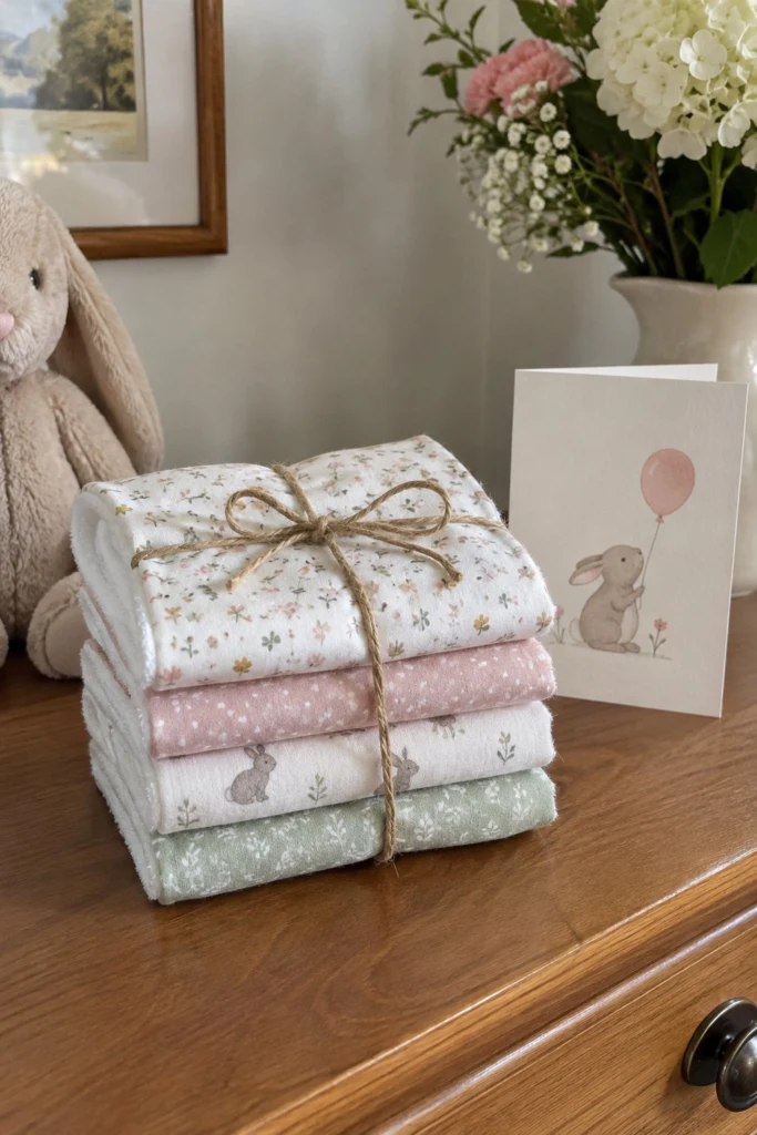 Burp Cloth Free Sewing Pattern (Flannel and Terry)
