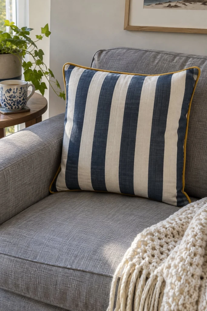 Envelope Cushion Cover Free Sewing Pattern (No Zipper)